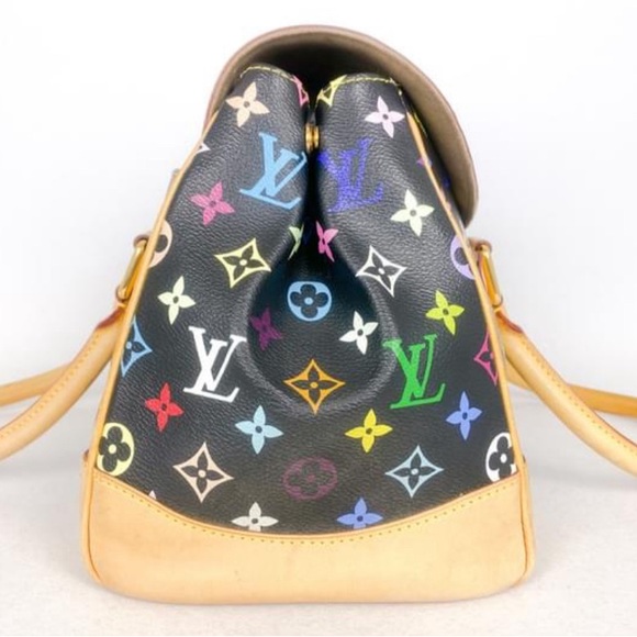 Authentic Louis Vuitton multicolor Beverly Noir - Picture 4 of 12